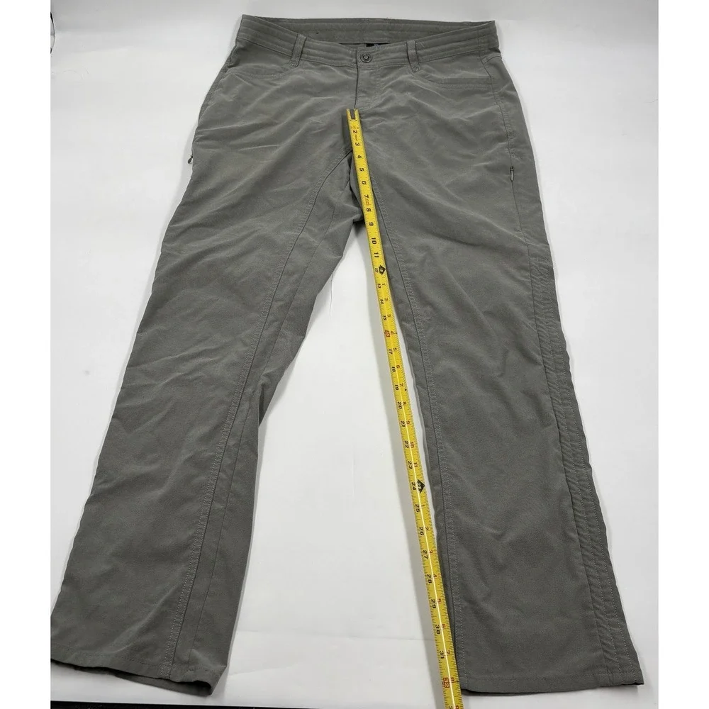 Kuhl Trekr Hiking Womens 10R Sage Green Straight‎ Leg Outdoor Pants